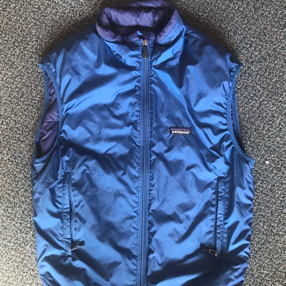 Blue PATAGONIA puffer vest